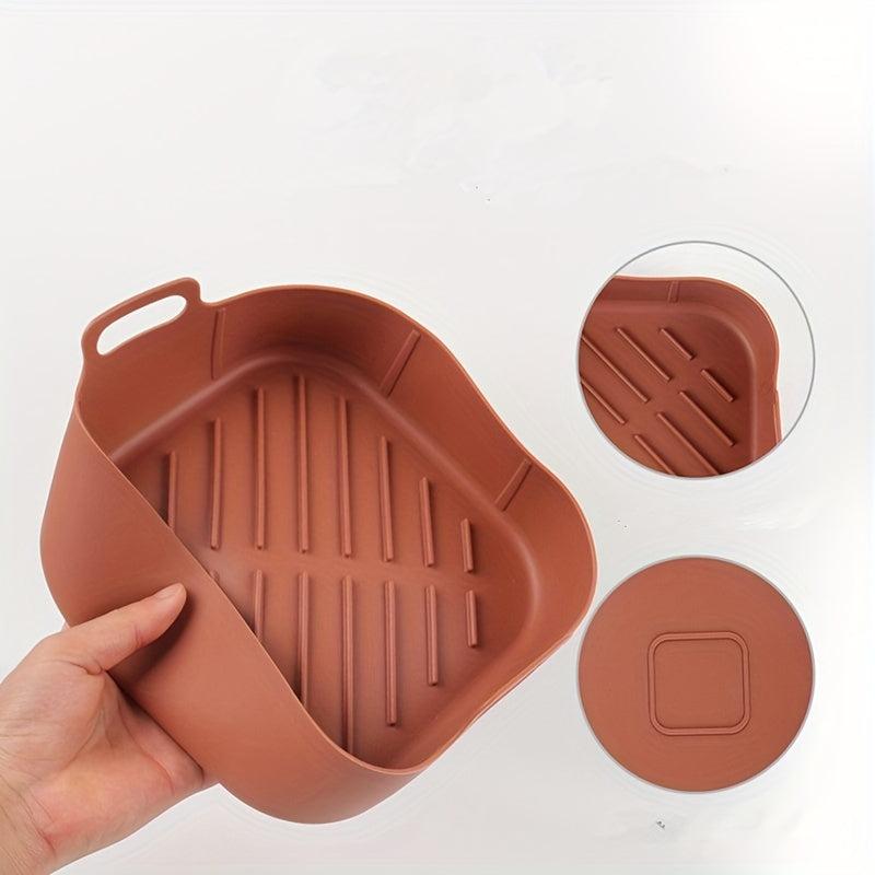1pc Air Fryer Silicone Liners Non-stick Baking Pan Replacement Accessories