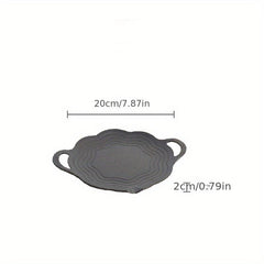 Pre Seasoned Round Cast Iron Grill Pan for BBQ and Camping