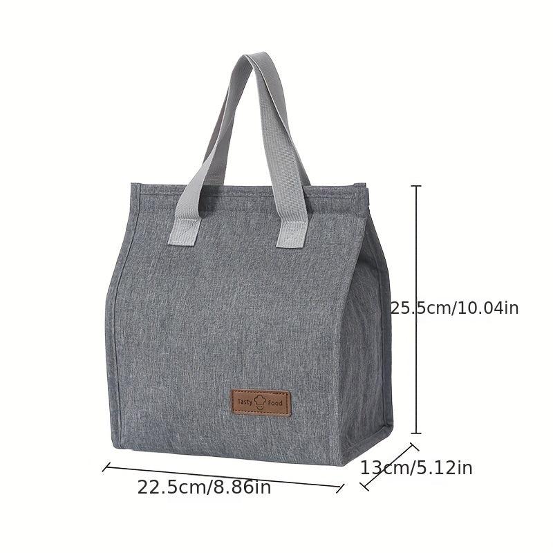 Thickened Aluminum Film Lunch Bag Student Portable Reusable Lunch Bag
