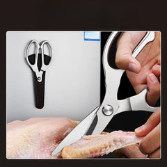 1pc Perfect Fish Scissors With Sleeve Kitchen Scissors Easily Cut Bones