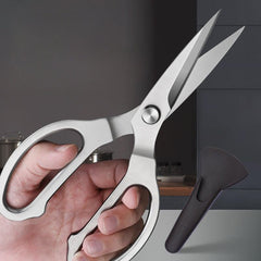 1pc Perfect Fish Scissors With Sleeve Kitchen Scissors Easily Cut Bones