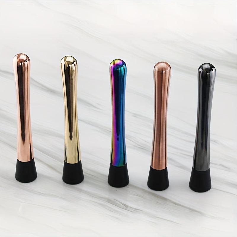 Metal Muddler Stainless Steel Crushed Popsicle Cocktail Crusher