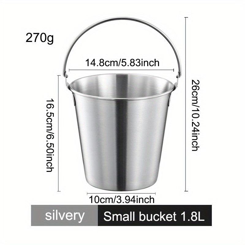 Stainless Steel Ice Bucket Snack Bucket for Bar & Restaurant