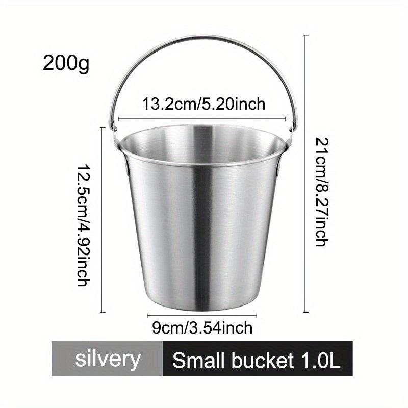 Stainless Steel Ice Bucket Snack Bucket for Bar & Restaurant