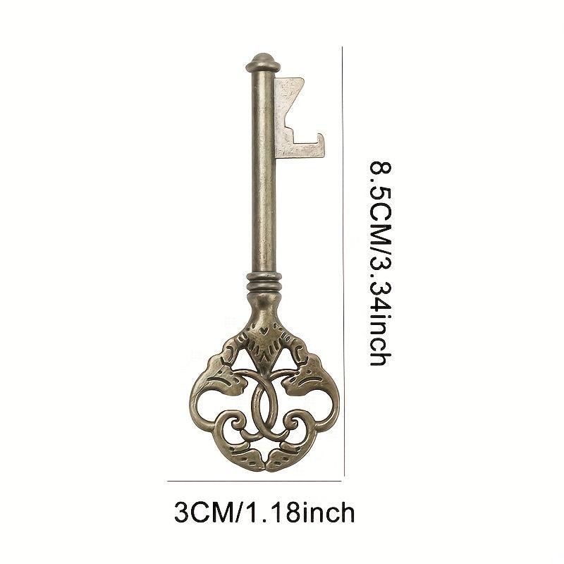Vintage Key Bottle Opener in Ancient Bronze Finish