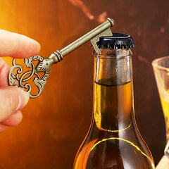Vintage Key Bottle Opener in Ancient Bronze Finish