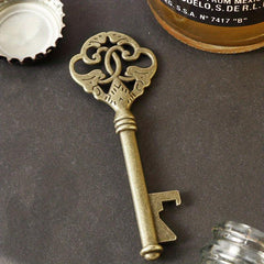 Vintage Key Bottle Opener in Ancient Bronze Finish