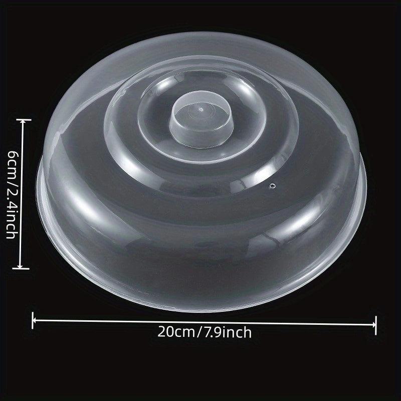 1pc Microwave Oven Food Splatter Cover Round B