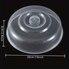 1pc Microwave Oven Food Splatter Cover Round B