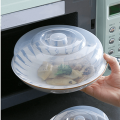 1pc Microwave Oven Food Splatter Cover Round B