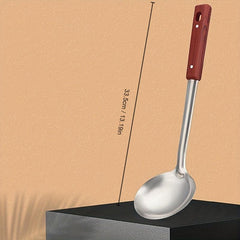 1pc SS Kitchen Utensil Spatula Ladle Slotted Spoon Classic Gadgets