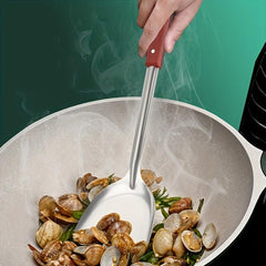 1pc SS Kitchen Utensil Spatula Ladle Slotted Spoon Classic Gadgets