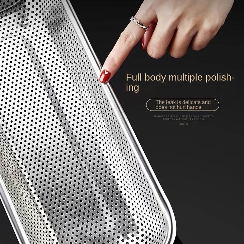 Stainless Steel Cutlery Basket - Square Mesh Fruit Vegetable Drain Basket