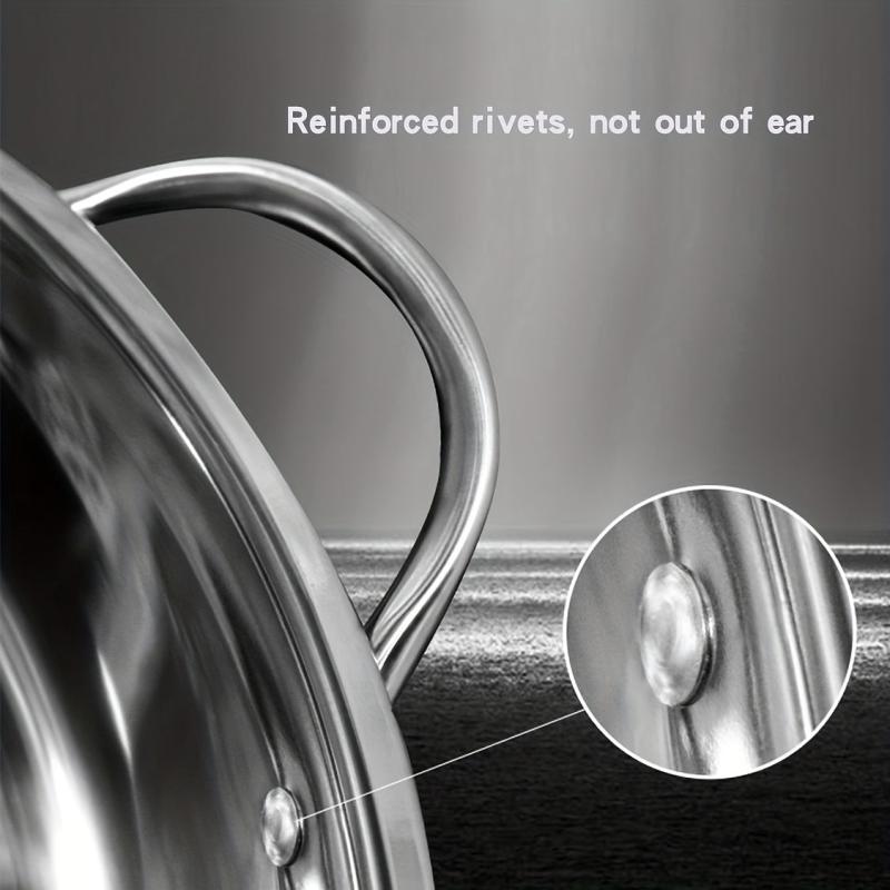 Stainless Steel Hot Pot Divider 30 33 02cm Sichuan Hotpot Shabu Pot