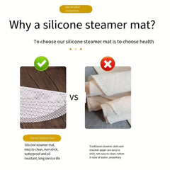 Silicone Steamer Liners Non Stick Pad Air Fryer Liner