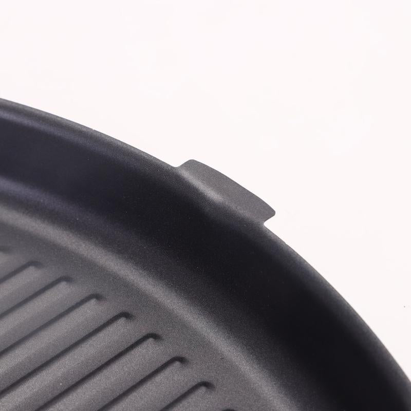 Pre-Seasoned Cast Iron Steak Pan - Stove Top Griddle Pan