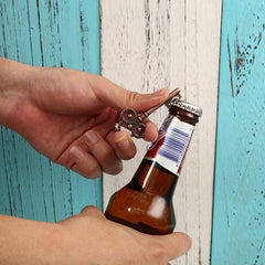 50pcs Skeleton Key Bottle Openers Copper For Beer Wine Juice Openings