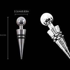 Zinc Alloy Wine Cork Stopper Red Wine Preservation Bottle Stopper