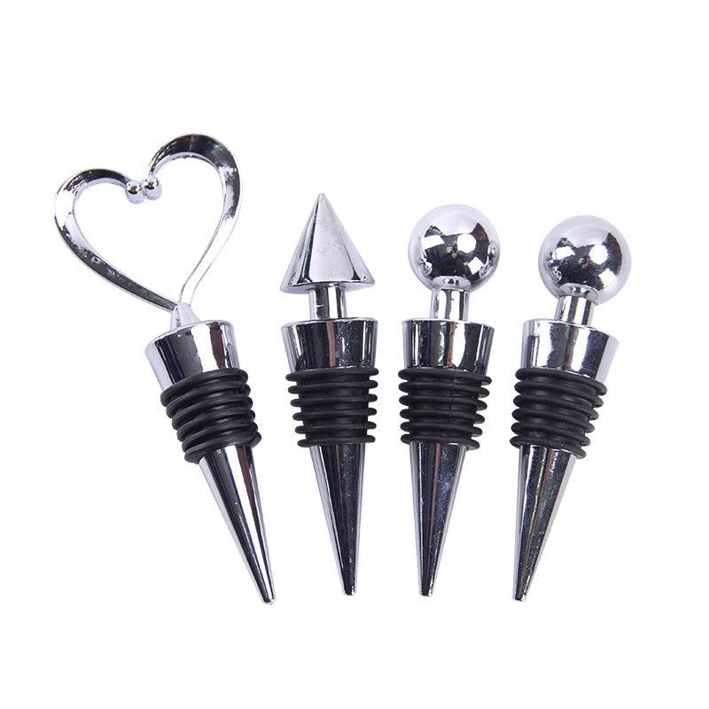 Zinc Alloy Wine Cork Stopper Red Wine Preservation Bottle Stopper