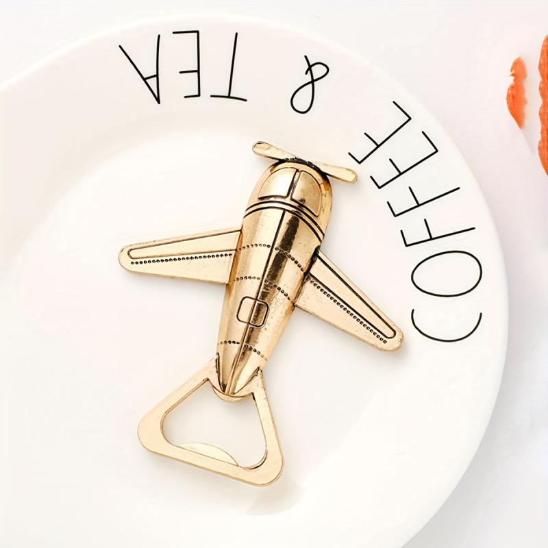 Airplane Corkscrew Can Opener Travel Beer Corkscrew Party Wedding Decoration
