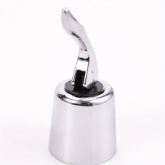 Stainless Steel Wine Bottle Opener & Stopper Set