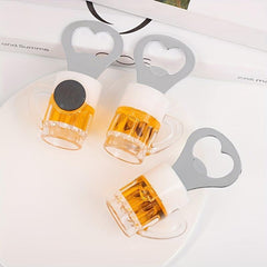 3D Acrylic Wine Bottle Opener for Easy Opening - Refrigerator Sticker Included