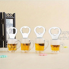 3D Acrylic Wine Bottle Opener for Easy Opening - Refrigerator Sticker Included