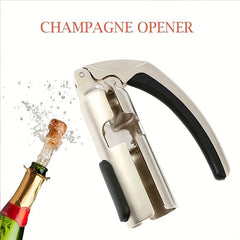 Champagne Opener Corkscrew Zinc Alloy Wine Stopper