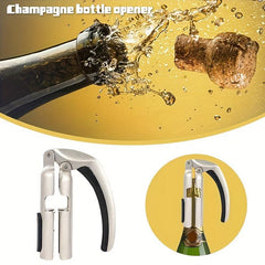 Champagne Opener Corkscrew Zinc Alloy Wine Stopper