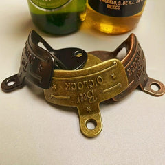 Wall Mounted Bottle Opener Beer O' Clock Metal Opener BBQ DIY Solid Beer Opener