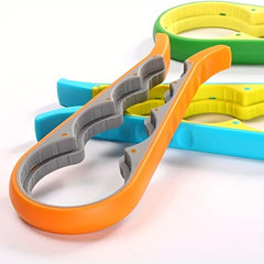 4 in 1 Jar Opener Bottle Gripper with Silicone Handle