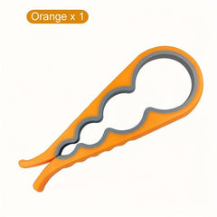 4 in 1 Jar Opener Bottle Gripper with Silicone Handle