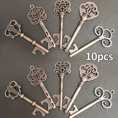 10pcs Key Shape Bottle Opener Bar Household Tool Wedding Party Favor Gift