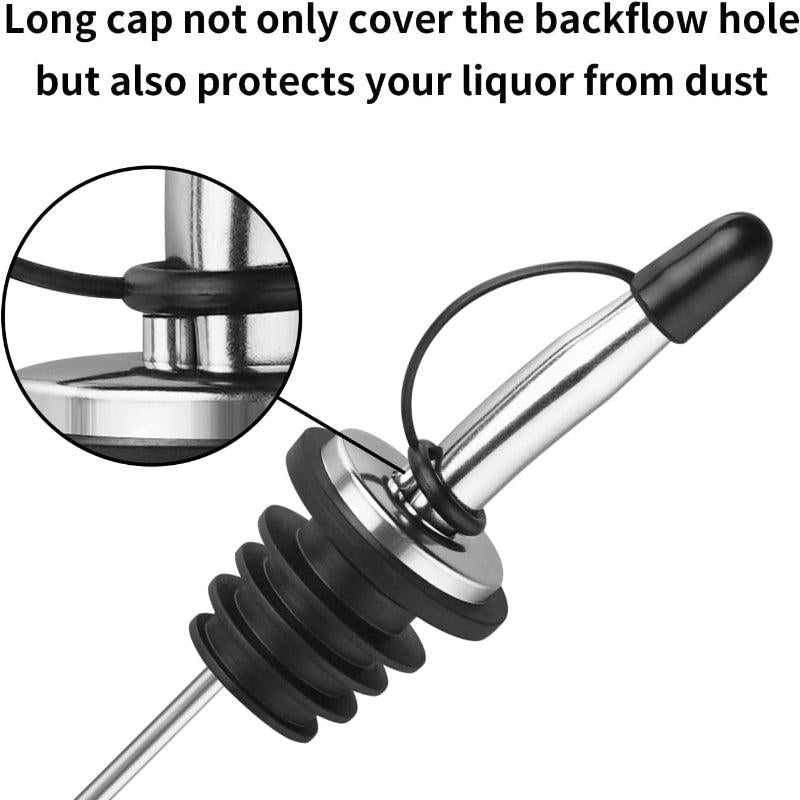 5pcs Wine Pourer Pouring Improves Wine Taste Aroma Aerating Pourer