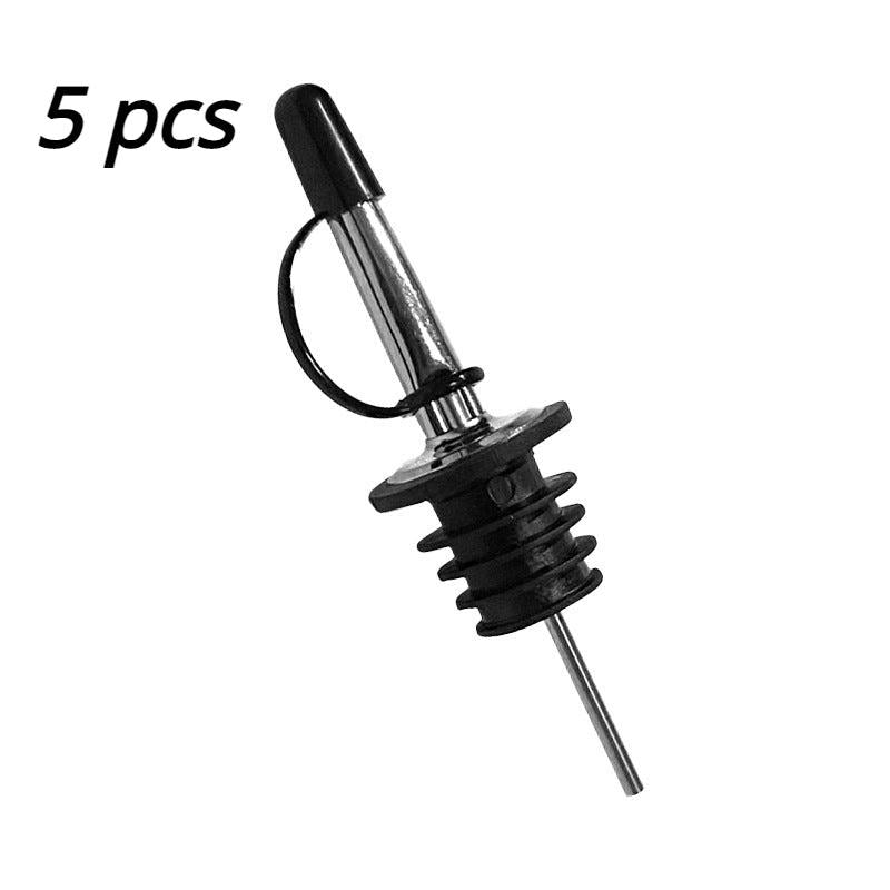5pcs Wine Pourer Pouring Improves Wine Taste Aroma Aerating Pourer