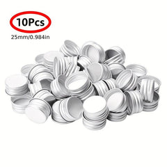 10pcs Small Alum Fresh keeping Caps Lids For Glass Bottles