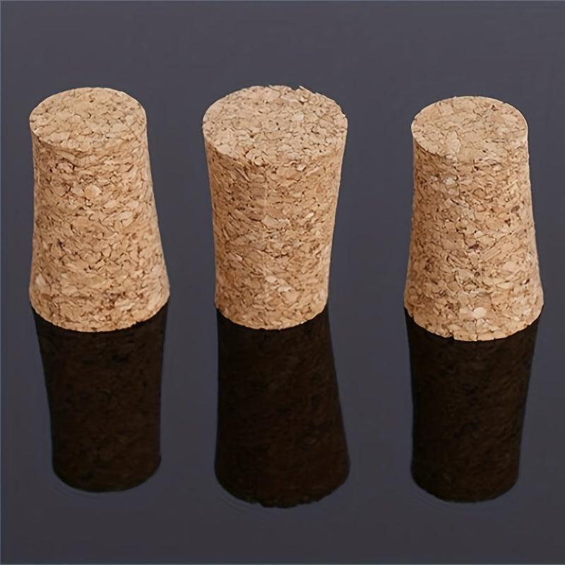 10pcs Natural Wood Corks Leakproof Wine and Beer Stoppers