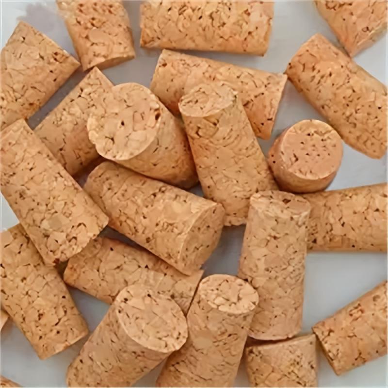 10pcs Natural Wood Corks Leakproof Wine and Beer Stoppers