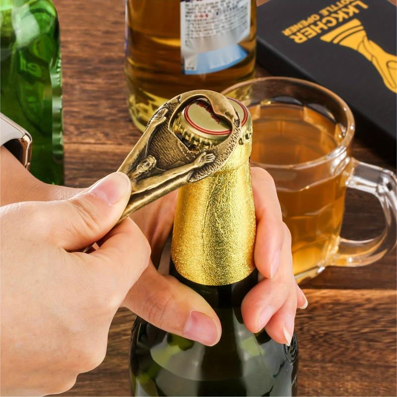 Trophy Beer Bottle Opener Football Gift for Men Him Husband Boyfriend Father