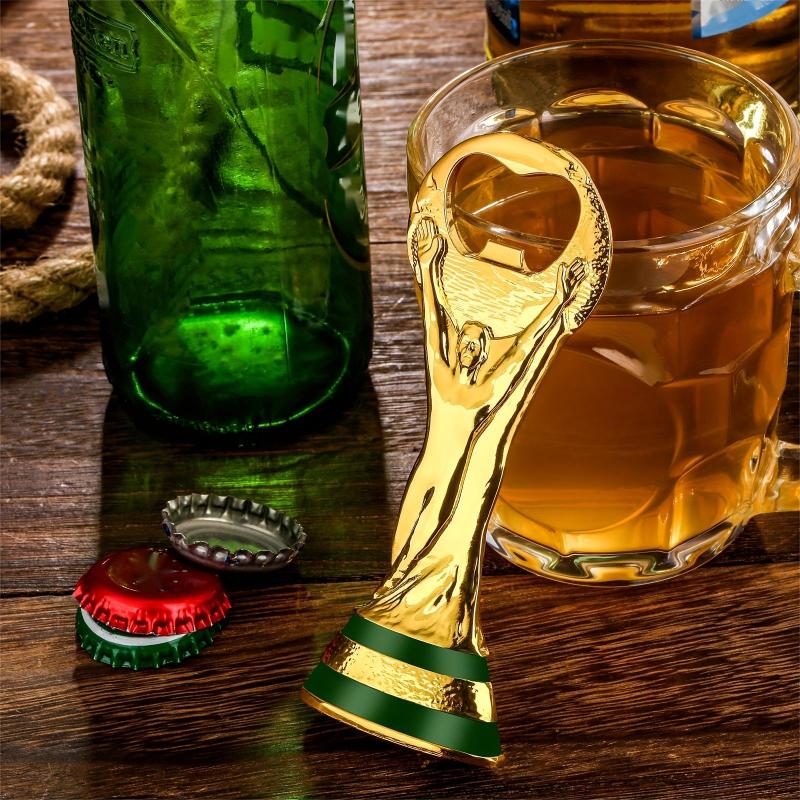 Trophy Beer Bottle Opener Football Gift for Men Him Husband Boyfriend Father