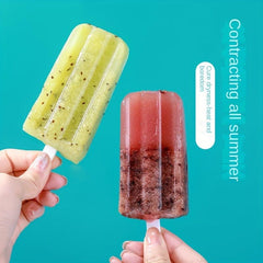 1pc Popsicle Mold 4 Cavity Ice Cream Mold DIY Homemade Popsicle Mold