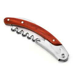 Metal Wine Corkscrew Waiter Bottle Opener