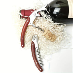 Metal Wine Corkscrew Waiter Bottle Opener