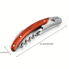 Metal Wine Corkscrew Waiter Bottle Opener