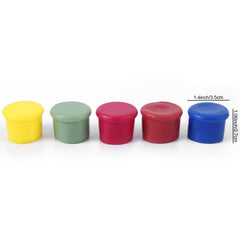 5pcs Colorful Silicone Lids for Easy Food Storage