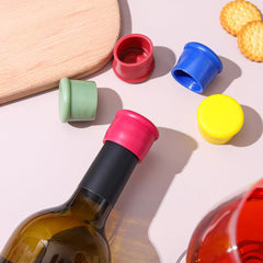 5pcs Colorful Silicone Lids for Easy Food Storage