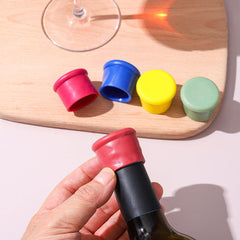 5pcs Colorful Silicone Lids for Easy Food Storage