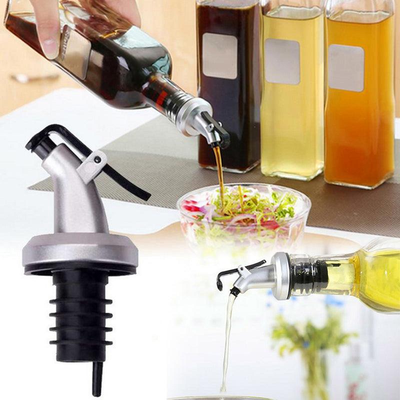 Wine Pourer With Cap Aerator Stopper Spout Soy Sauce Vinegar Stopper