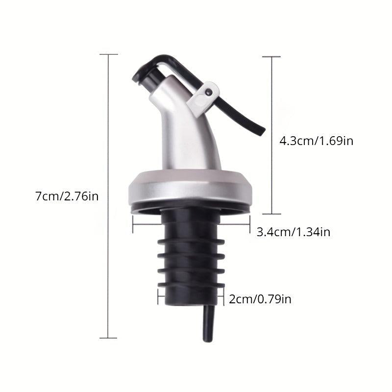 Wine Pourer With Cap Aerator Stopper Spout Soy Sauce Vinegar Stopper