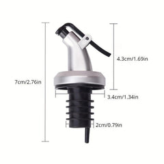 Wine Pourer With Cap Aerator Stopper Spout Soy Sauce Vinegar Stopper